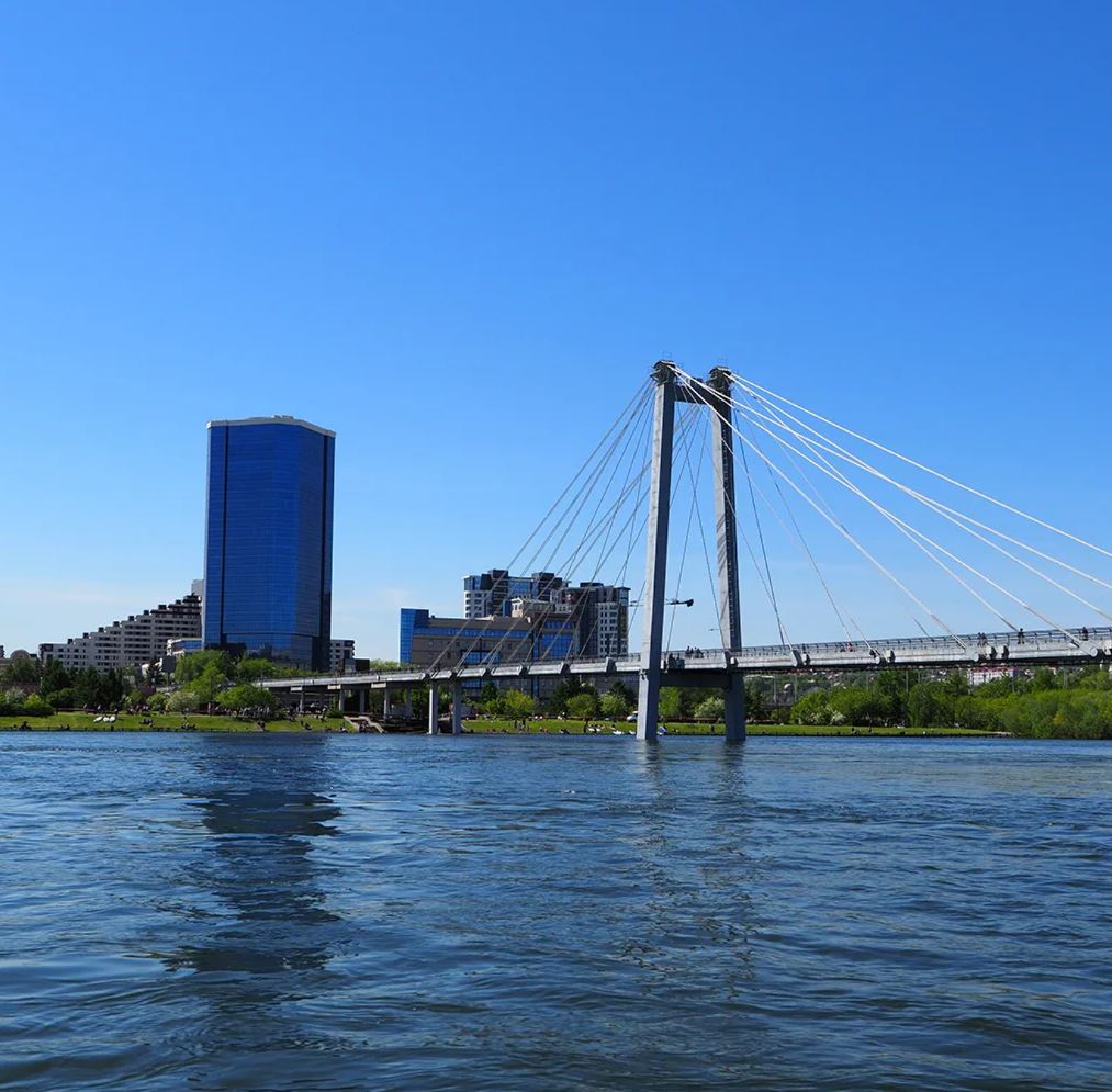 Прогулка на катере с ветерком по Енисею