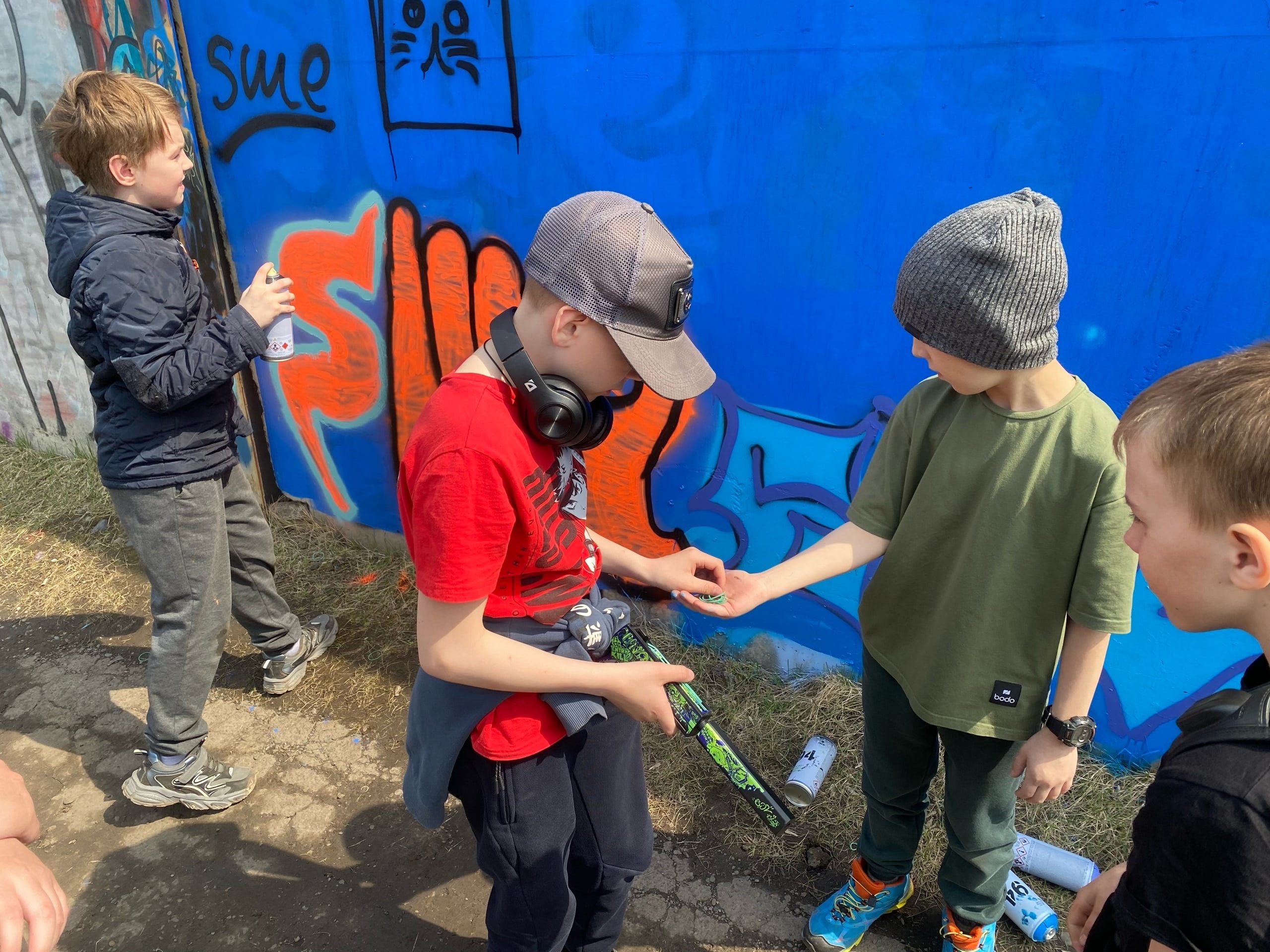 Мастер-класс по рисованию граффити