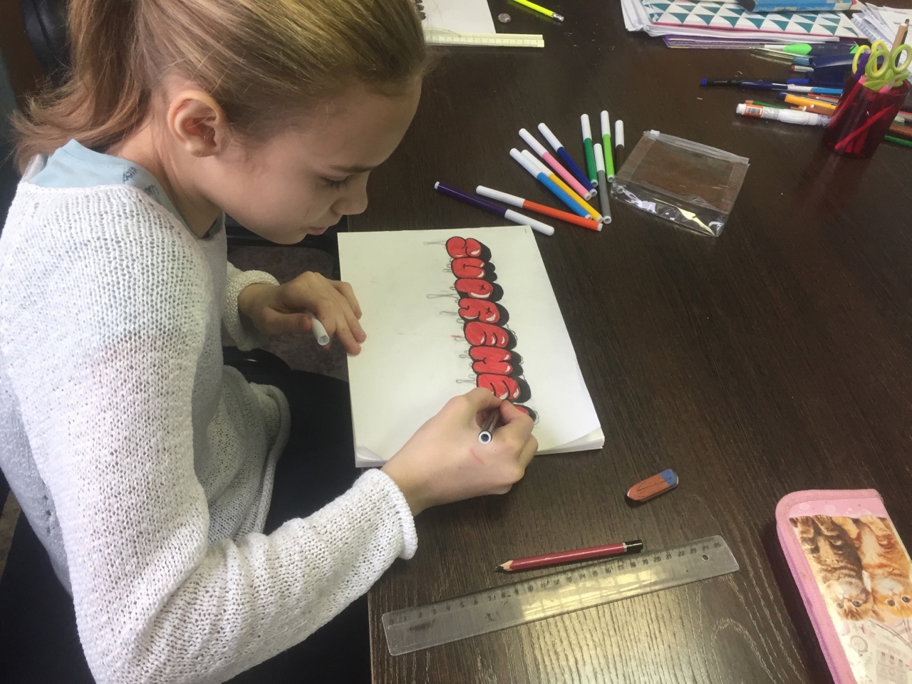 Индивидуальное занятие по рисованию граффити