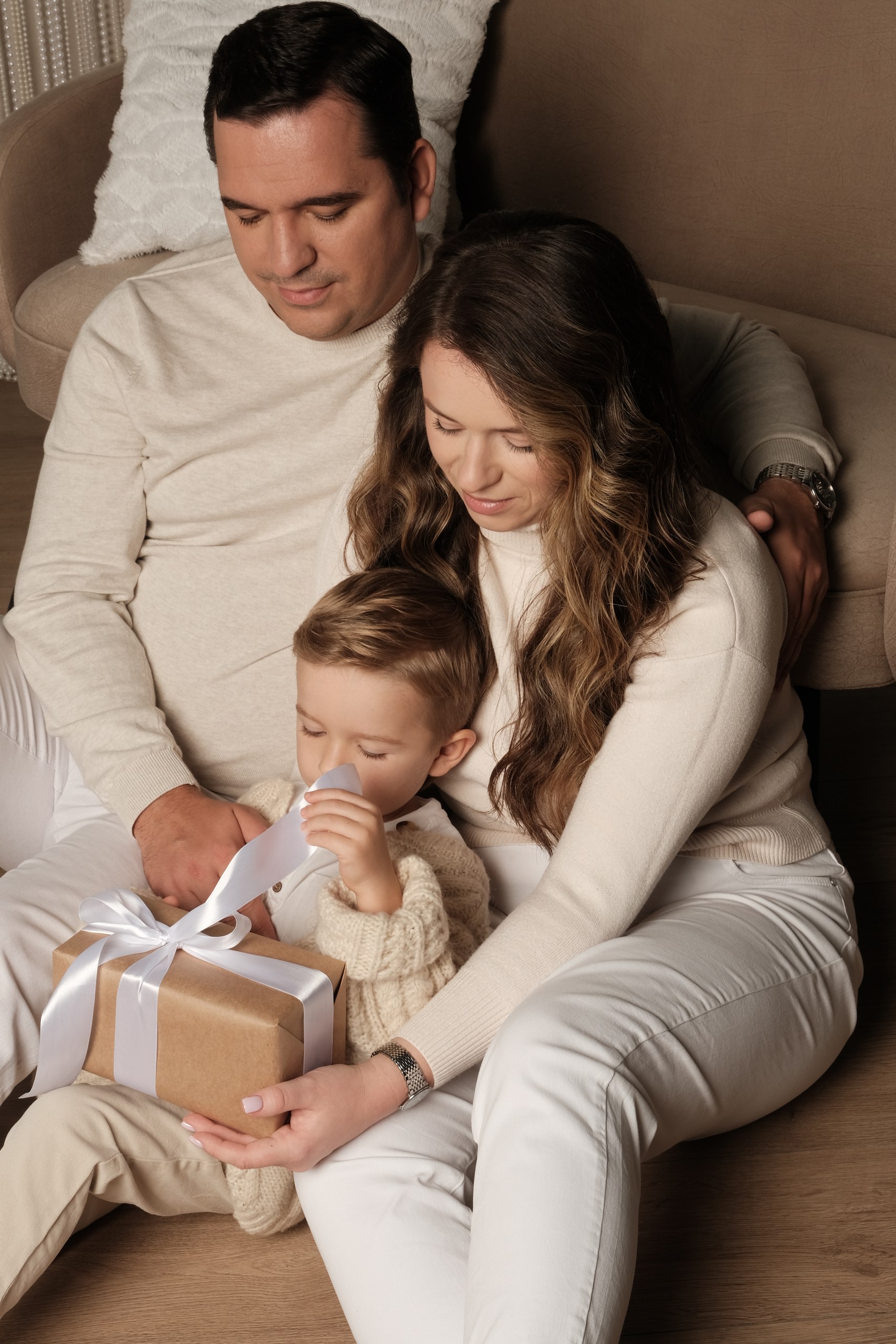 Рождественская фотосессия в студии FashionBox