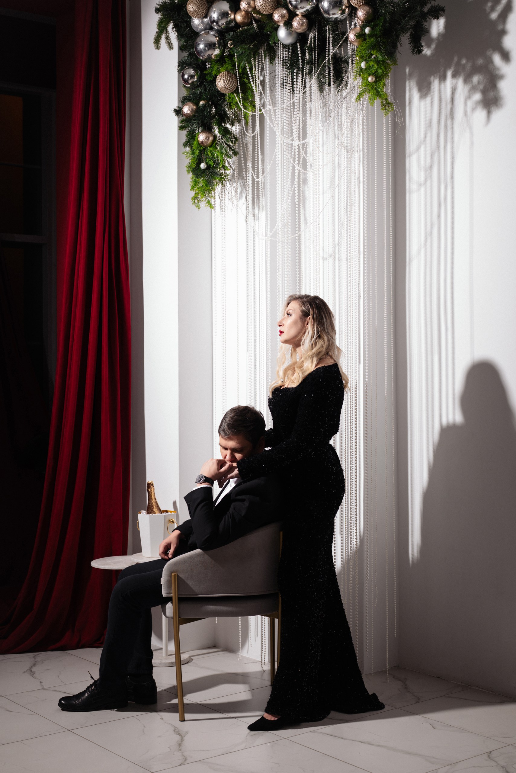 Рождественская фотосессия в студии FashionBox