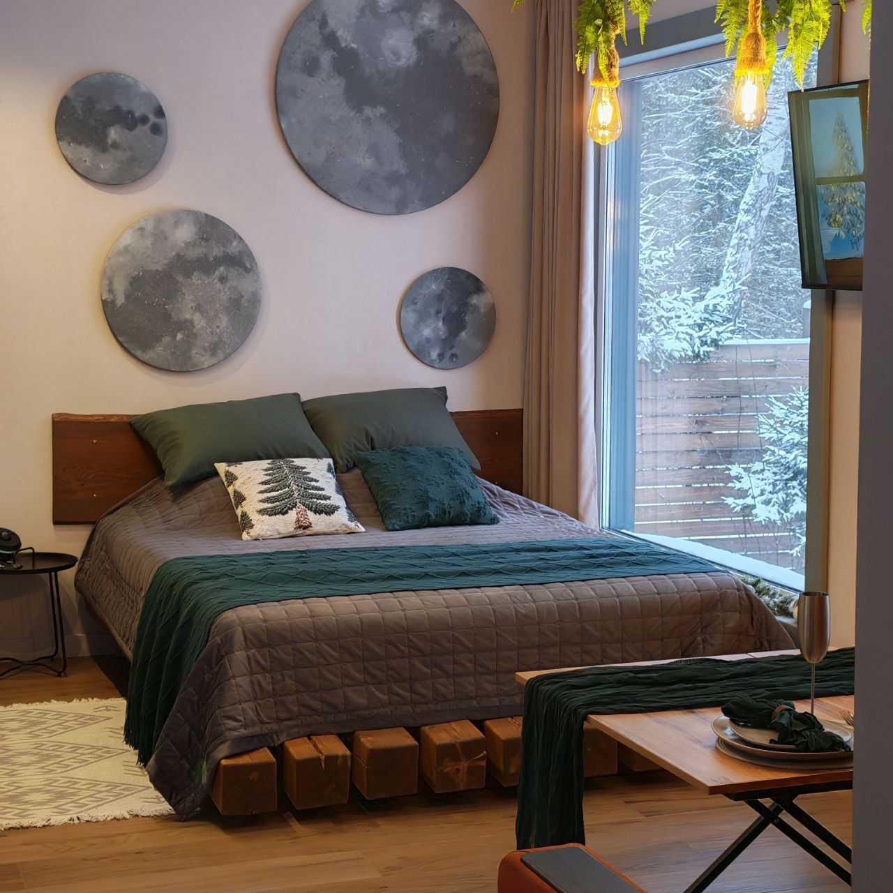 Отдых в загородном домике "Свидание на луне"