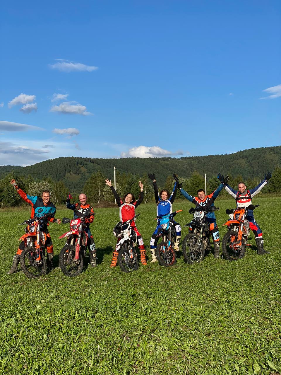 Мототур на эндуро на Манской петле "Hard"