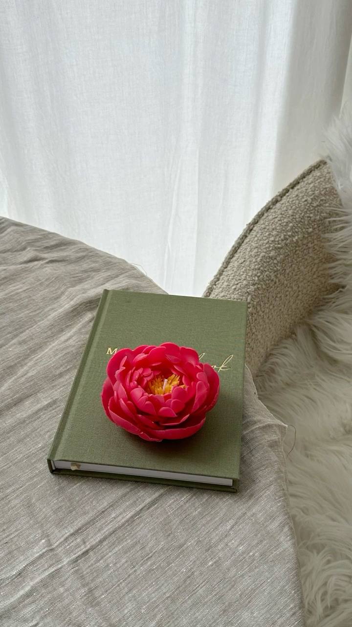 Мастер-класс по созданию свечи-цветка