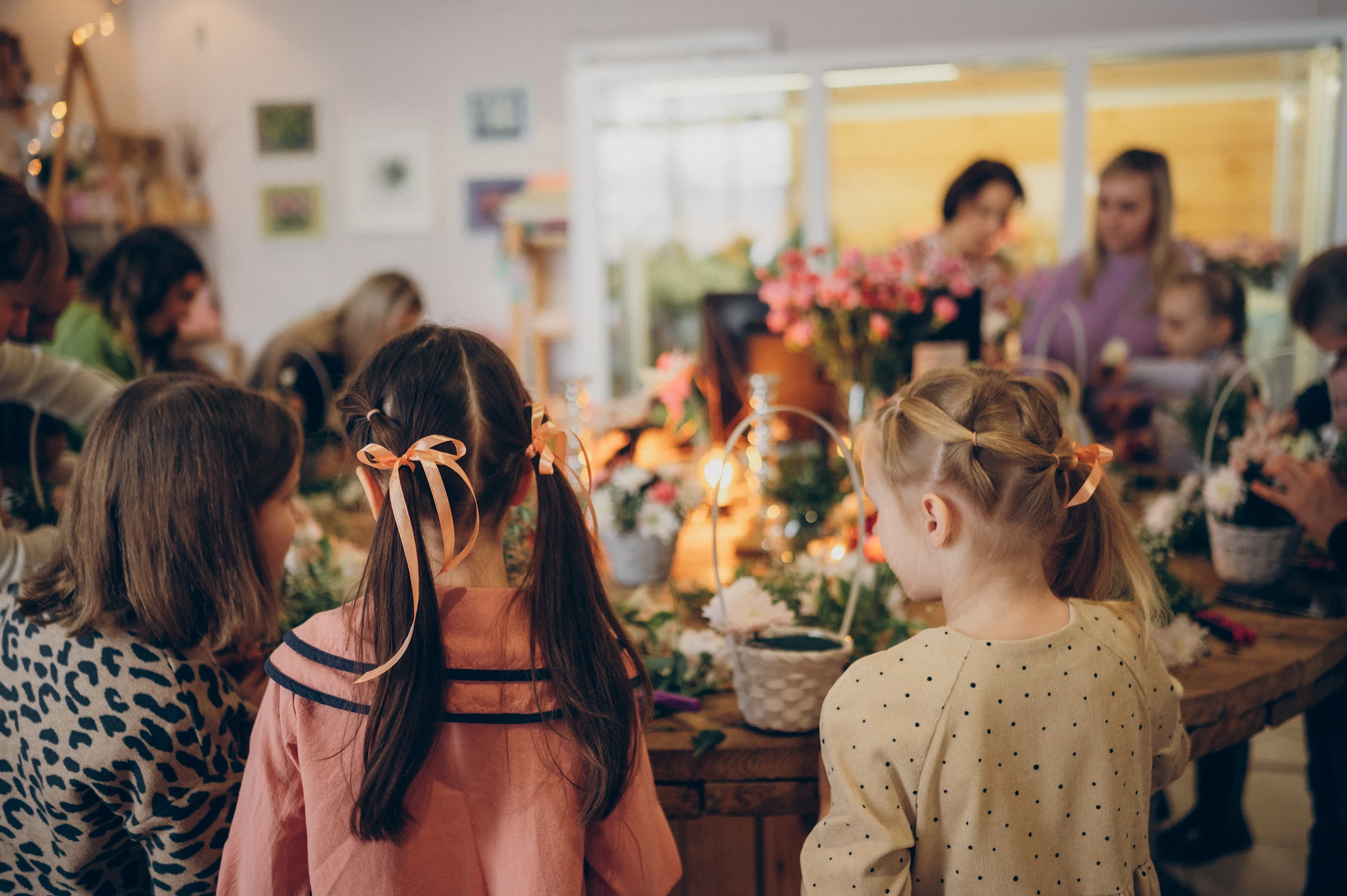Групповой мастер-класс по флористике