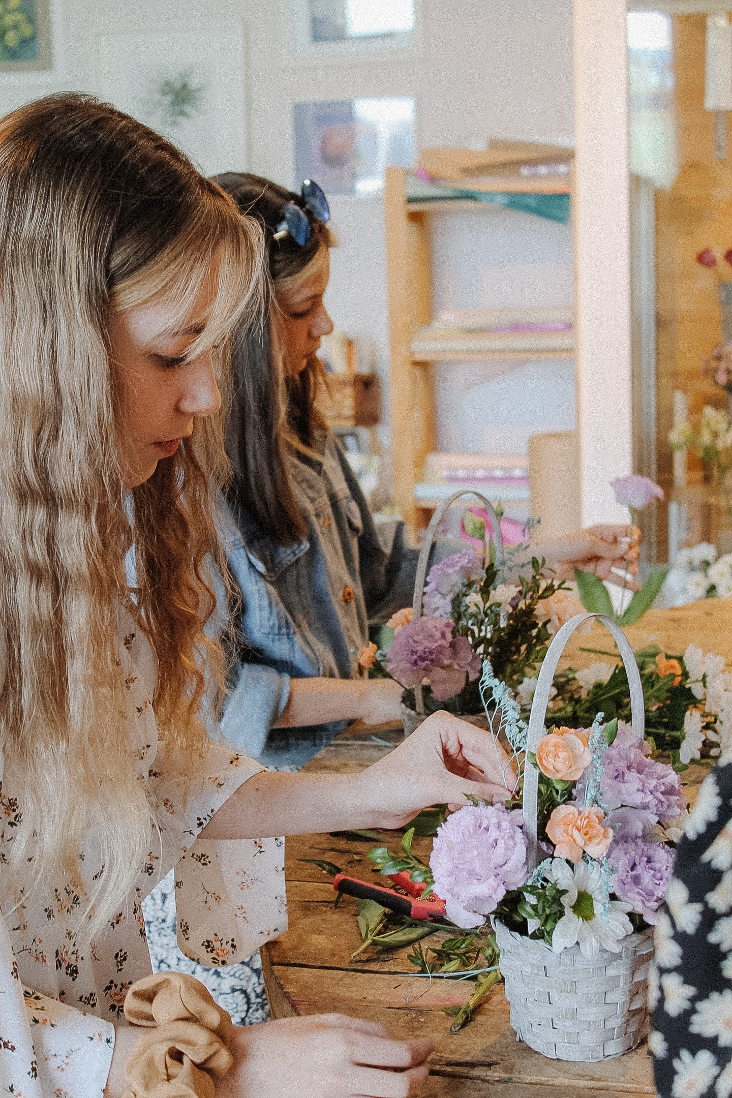Групповой мастер-класс по флористике