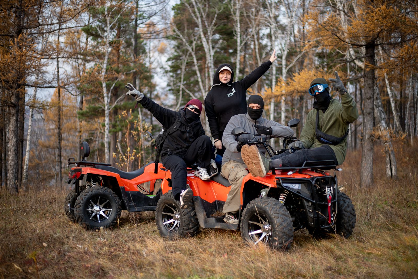 Катание на квадроциклах "Панорама на Красноярск"