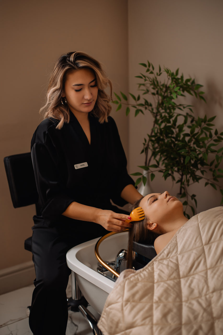 СПА-программа для головы + уход для лица