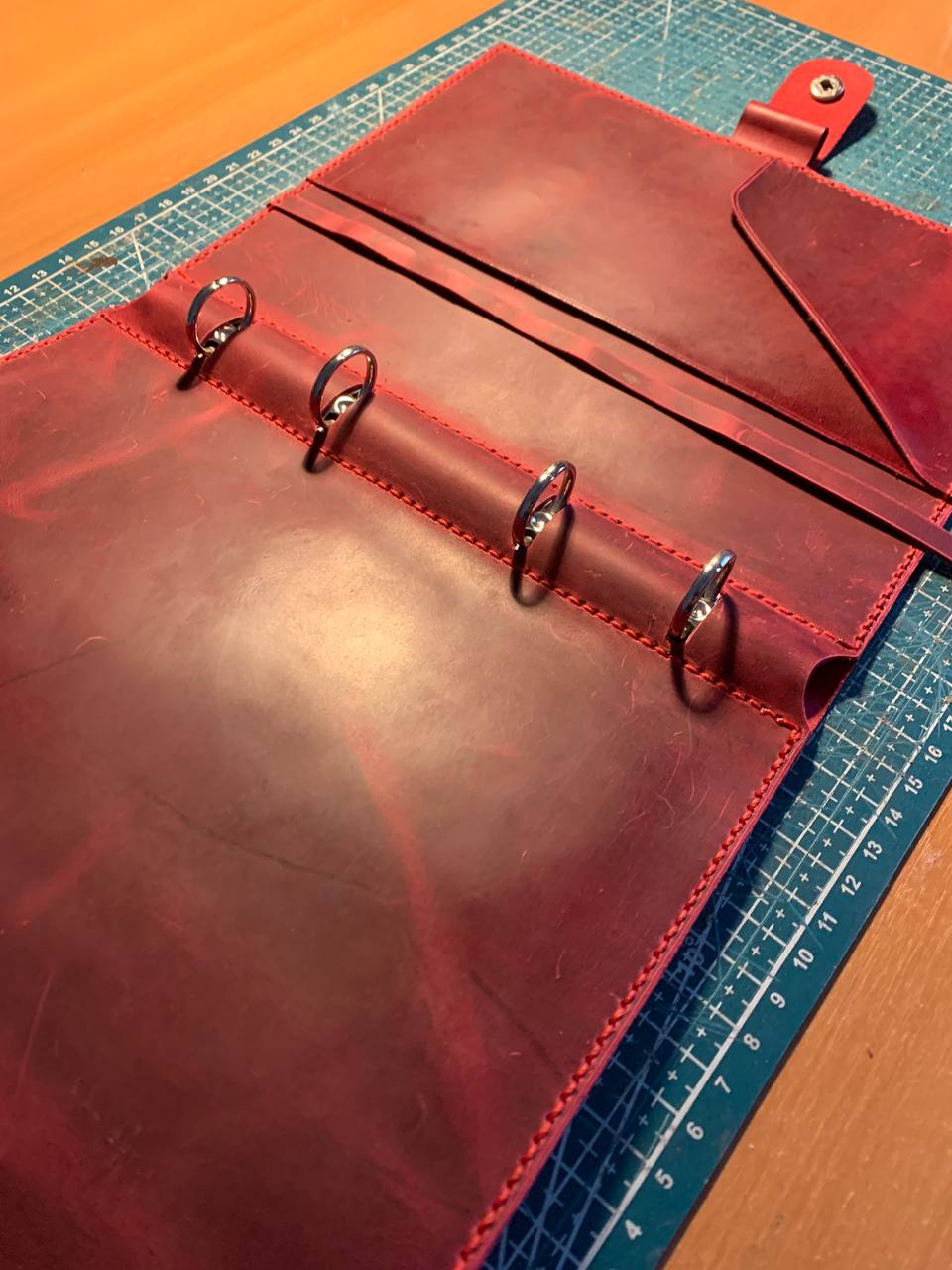 Мастер-класс: Ежедневник из натуральной  кожи