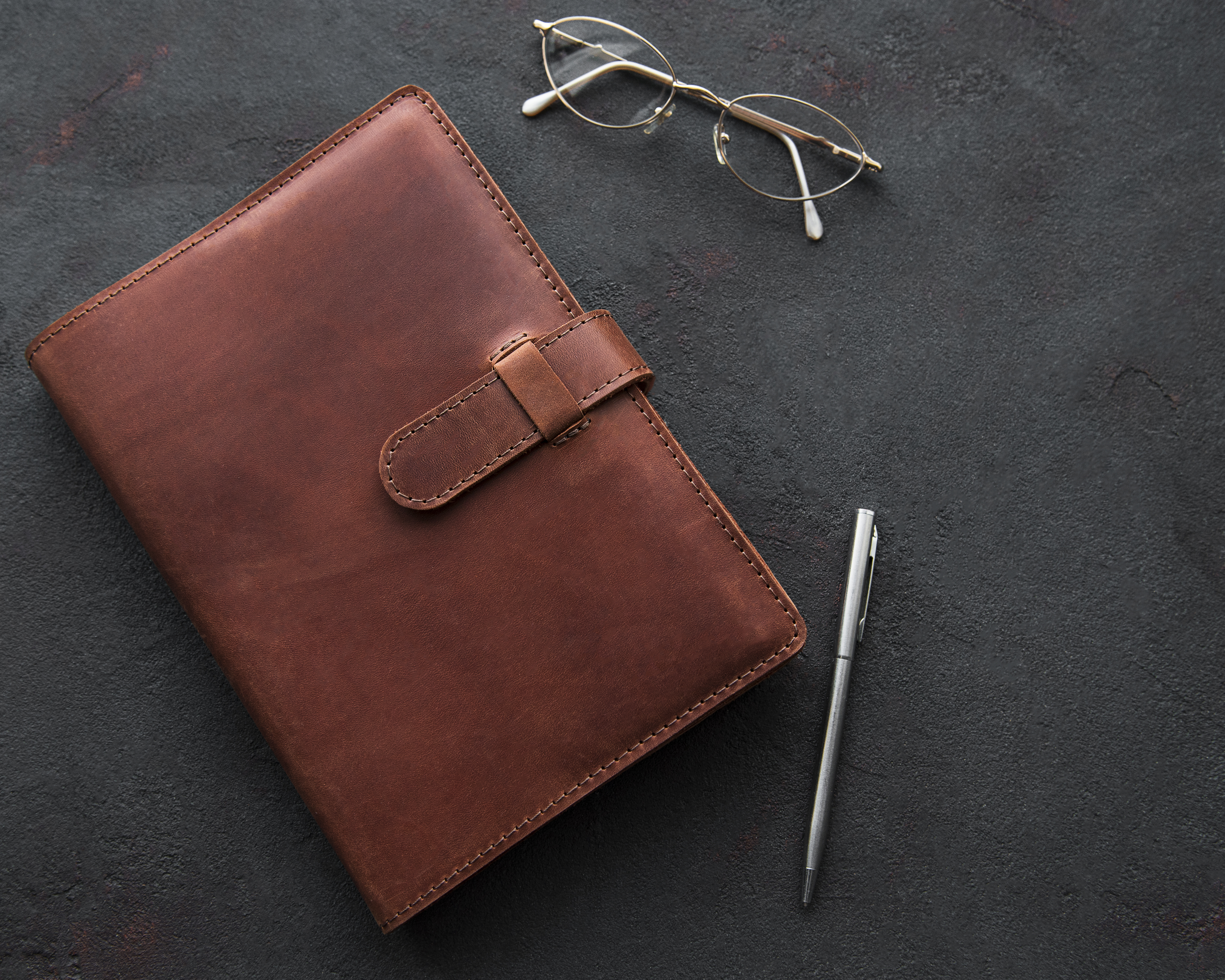 Мастер-класс: Ежедневник из натуральной  кожи