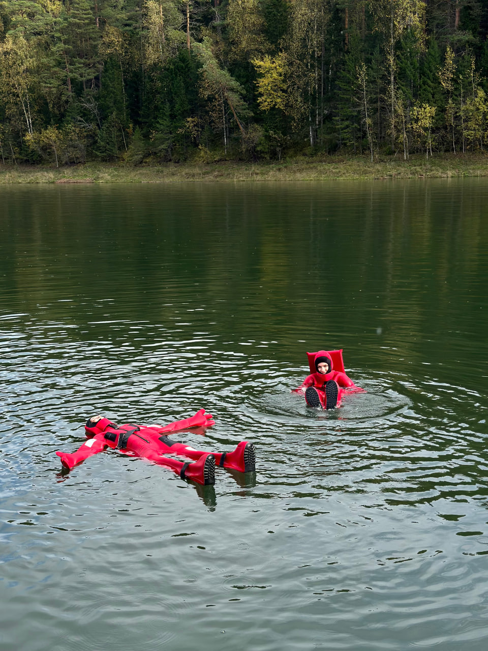 Яхта + флоатинг на Красноярском море