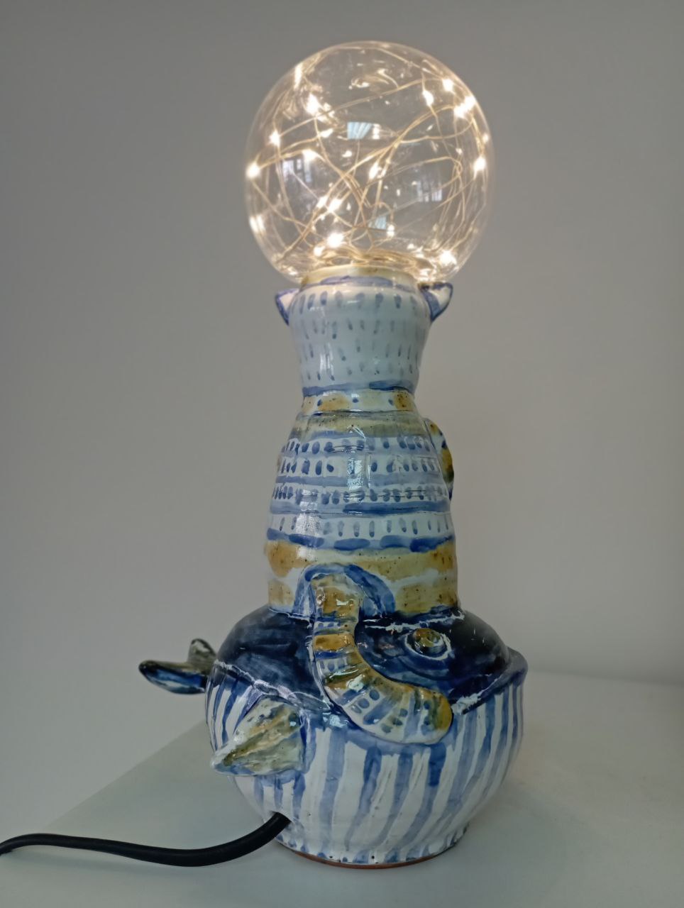 Мастер-класс по изготовлению керамической лампы