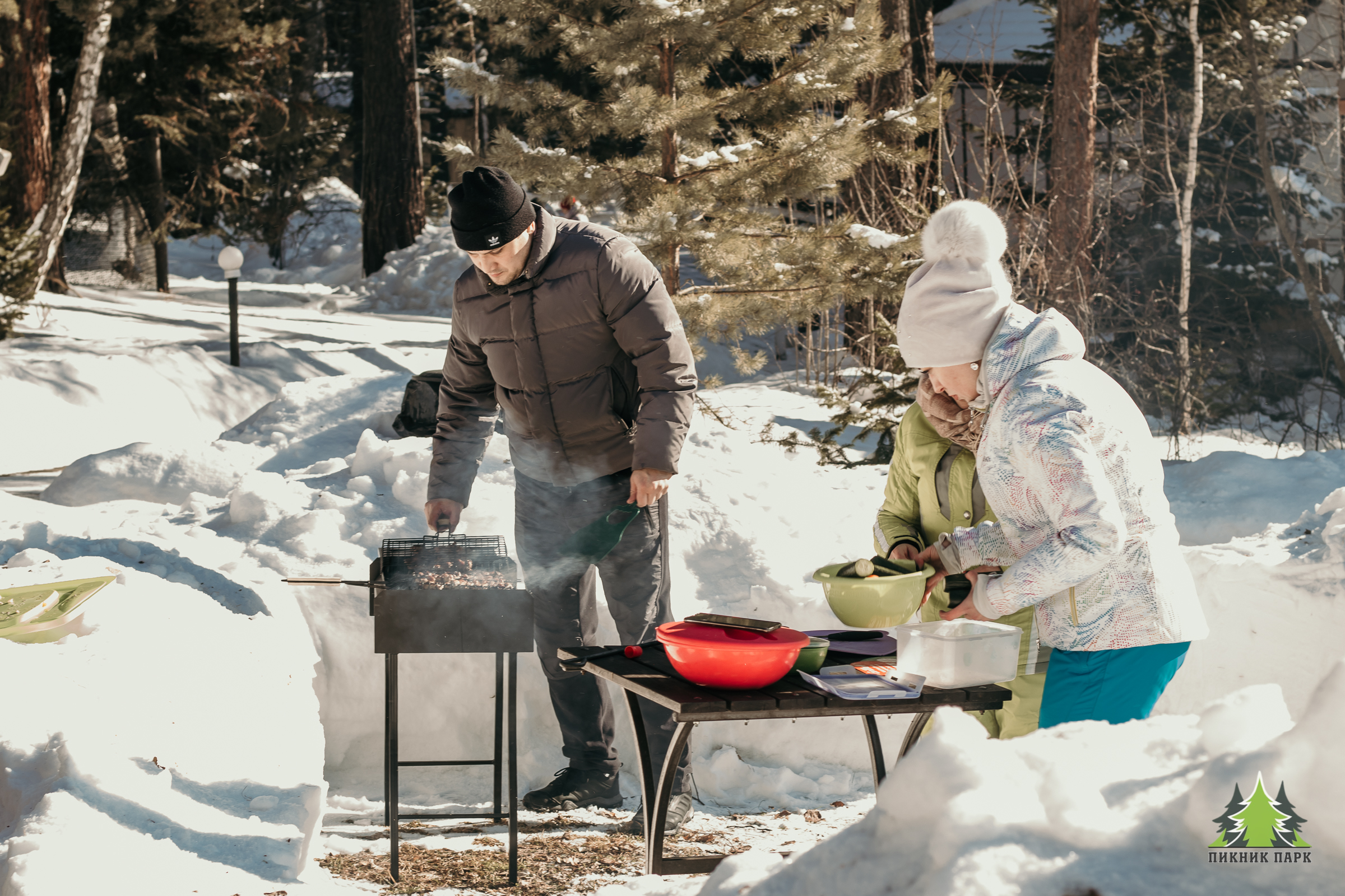 Тур "Активный день": снегоход + шашлык