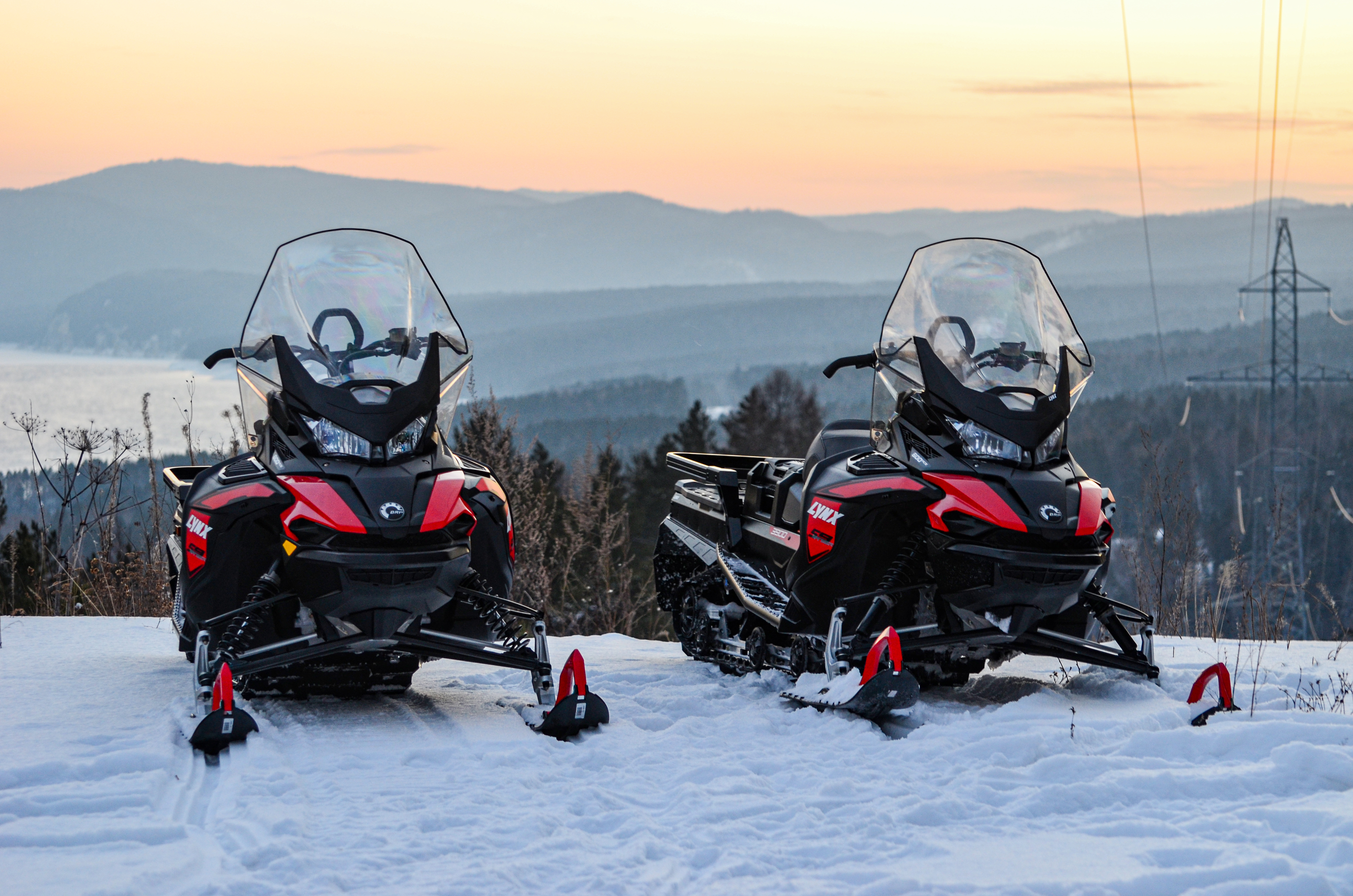 Тур "Активный день +": снегоход + шашлык