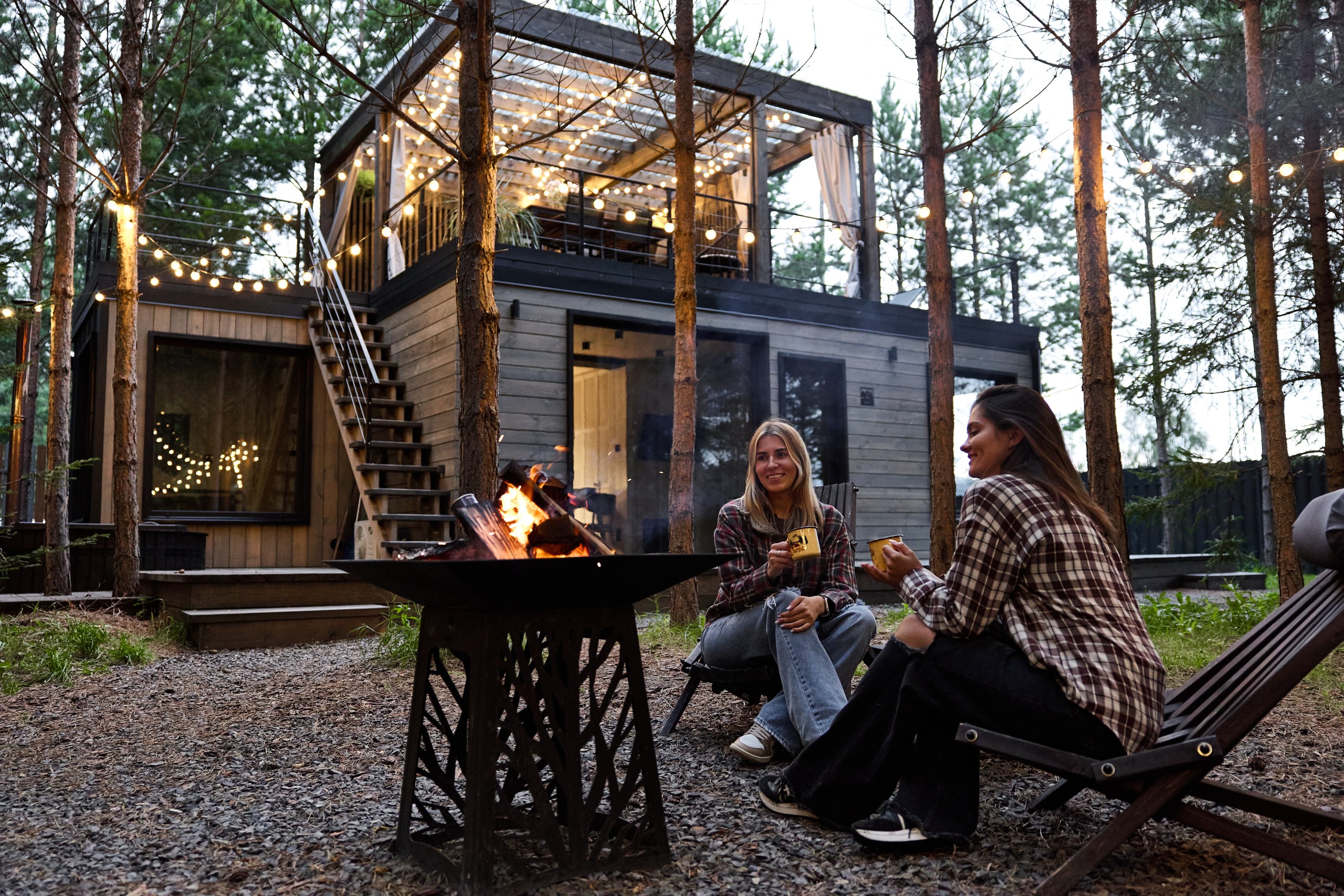 Аренда домика в лесу