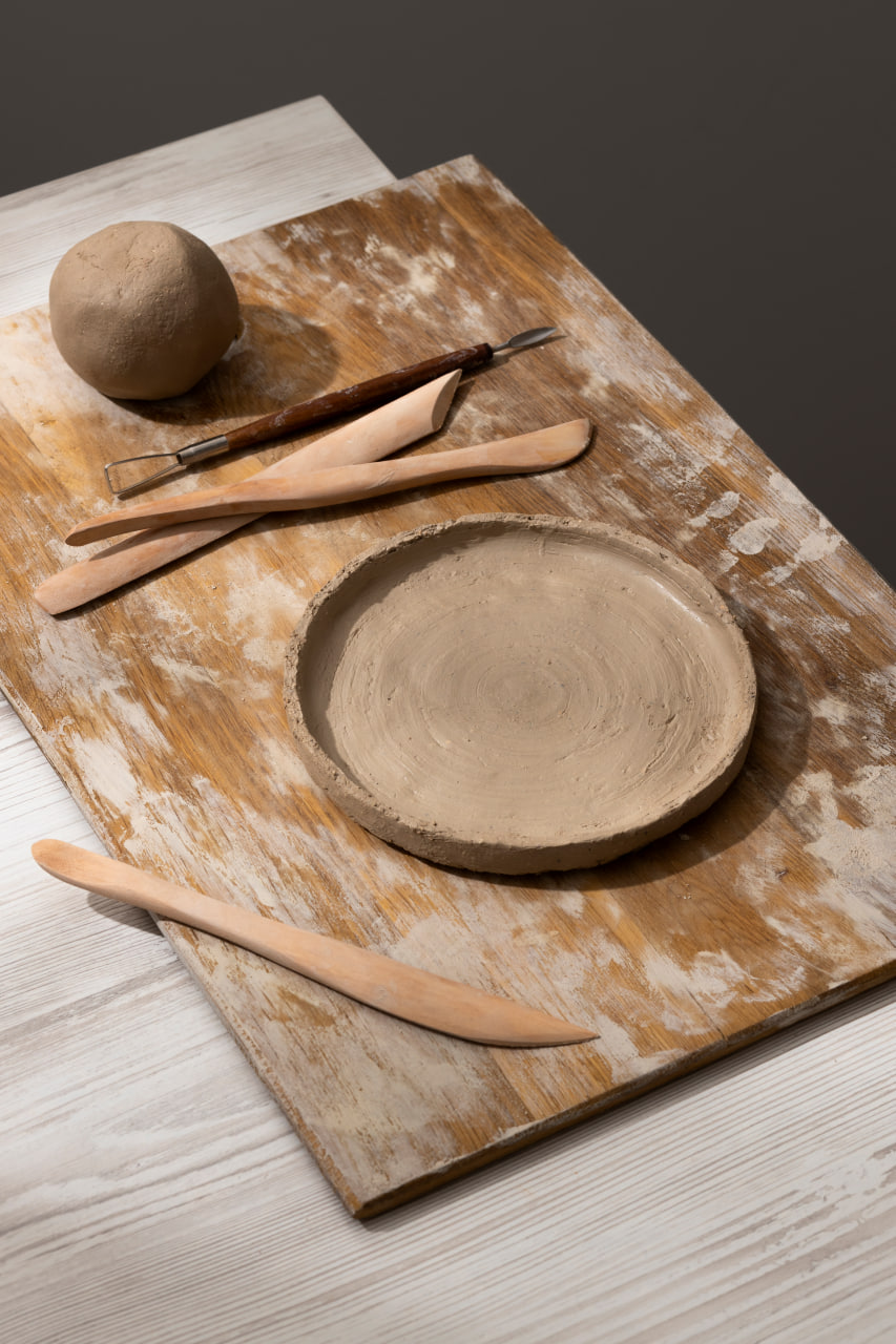 Мастер-класс по лепке тарелок из глины