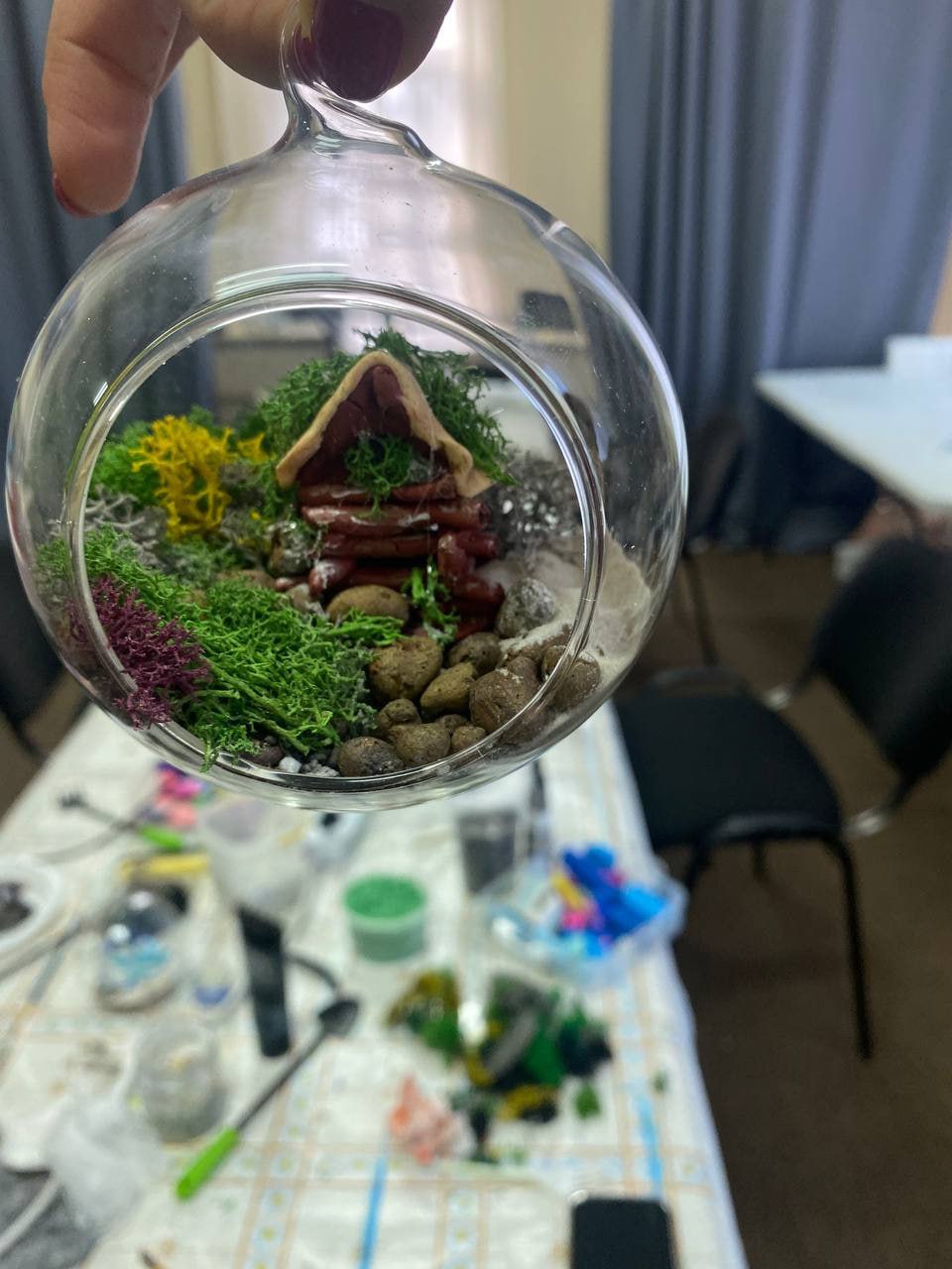 Мастер-класс по созданию флорариума